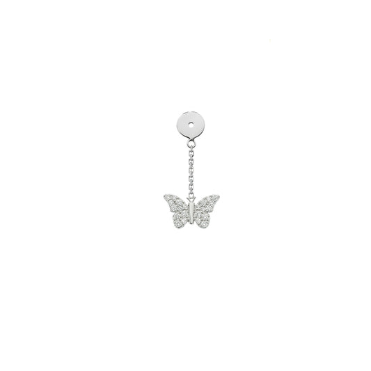 WishBack White Gold Butterfly