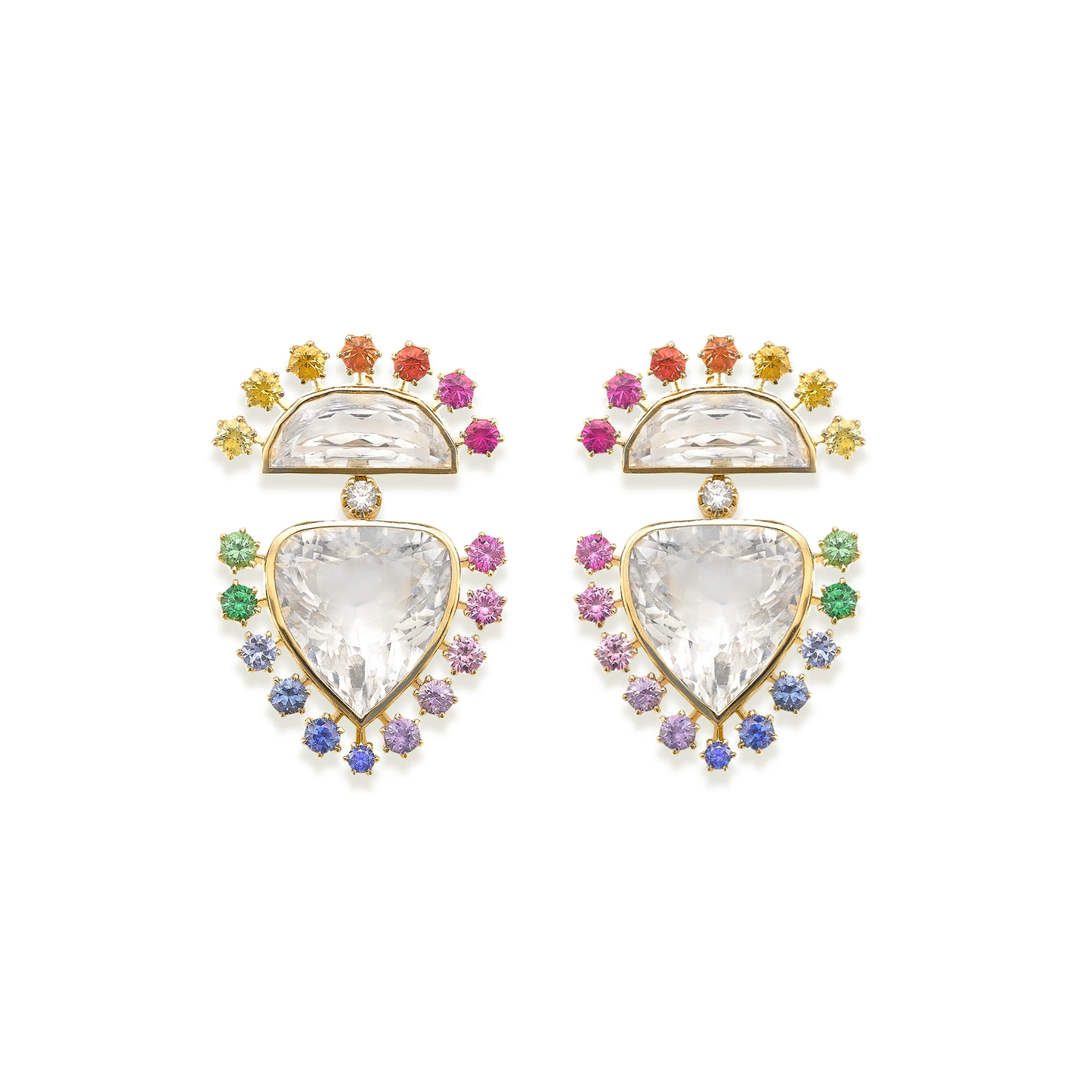 Daystar Rock Crystal Earrings