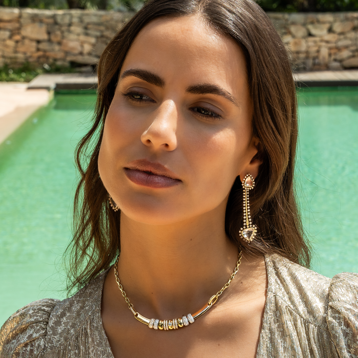 Daystar Forty Stud And Drop Earrings