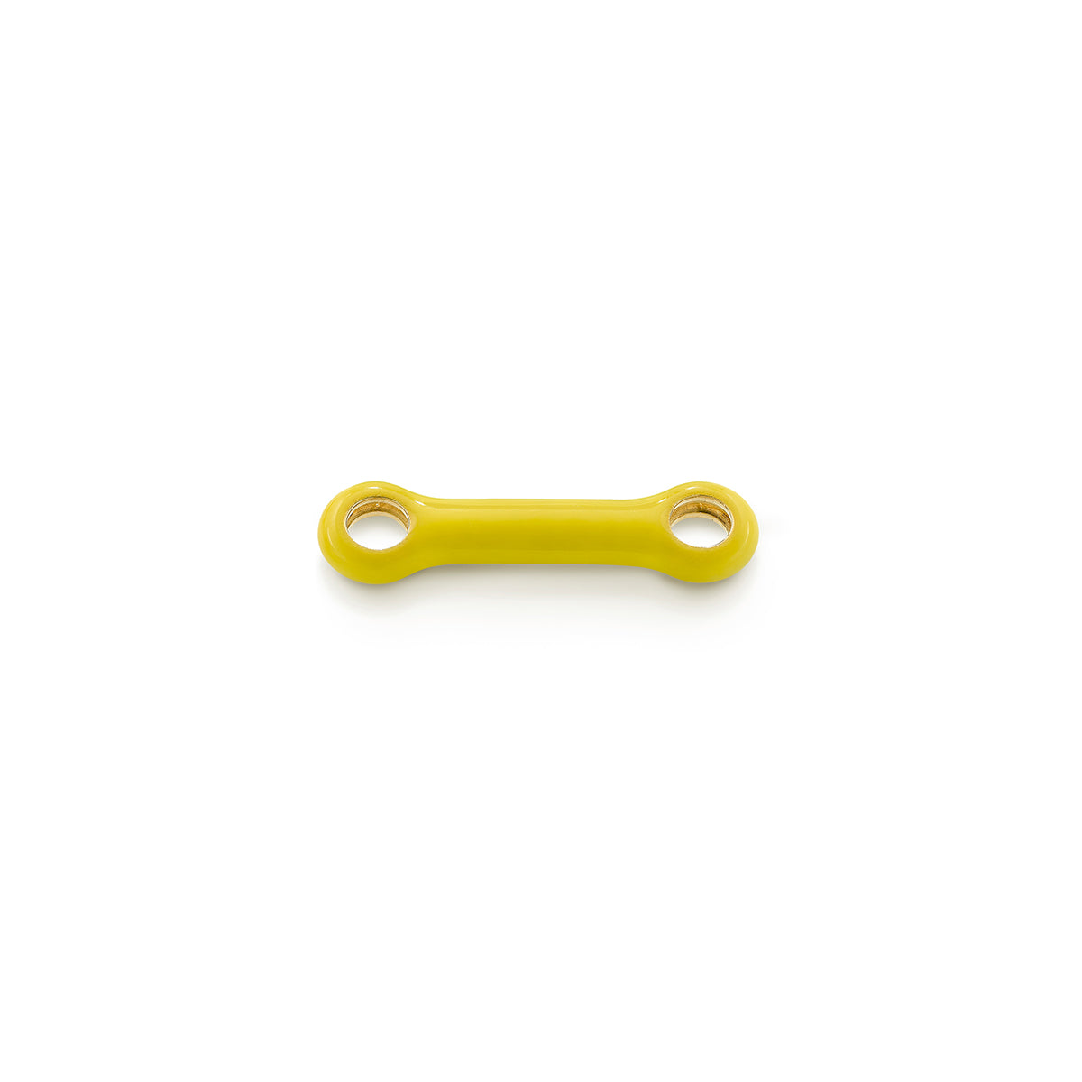Identity Bar Connector Enamel Yellow