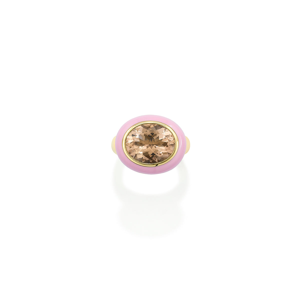 Morganite Arena Ring