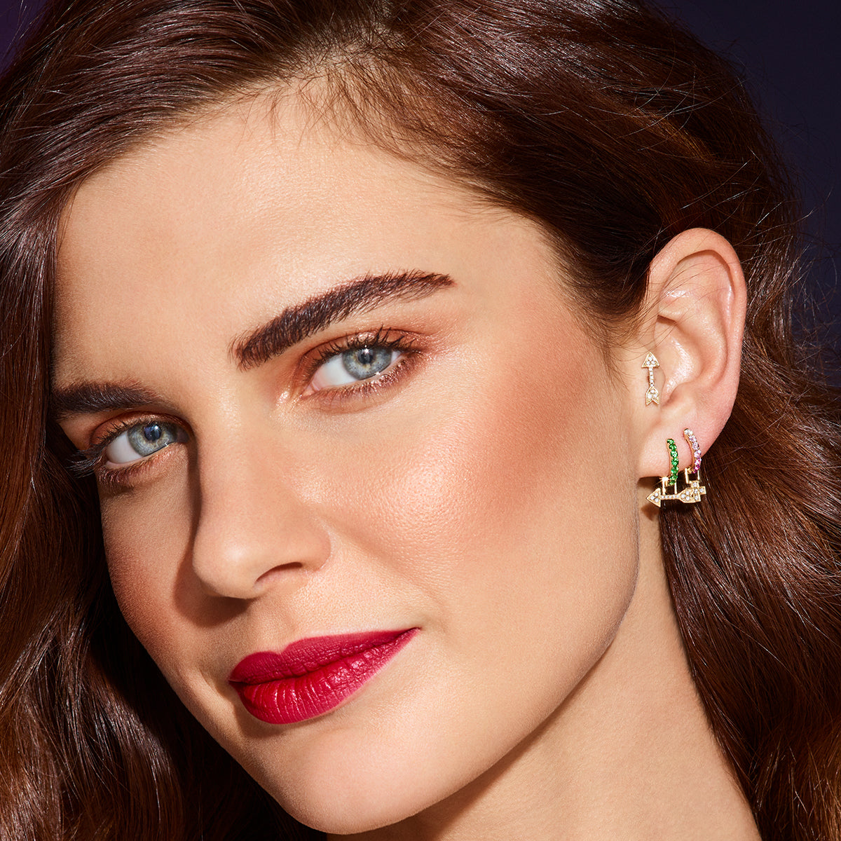 Arrow EarWish White Gold