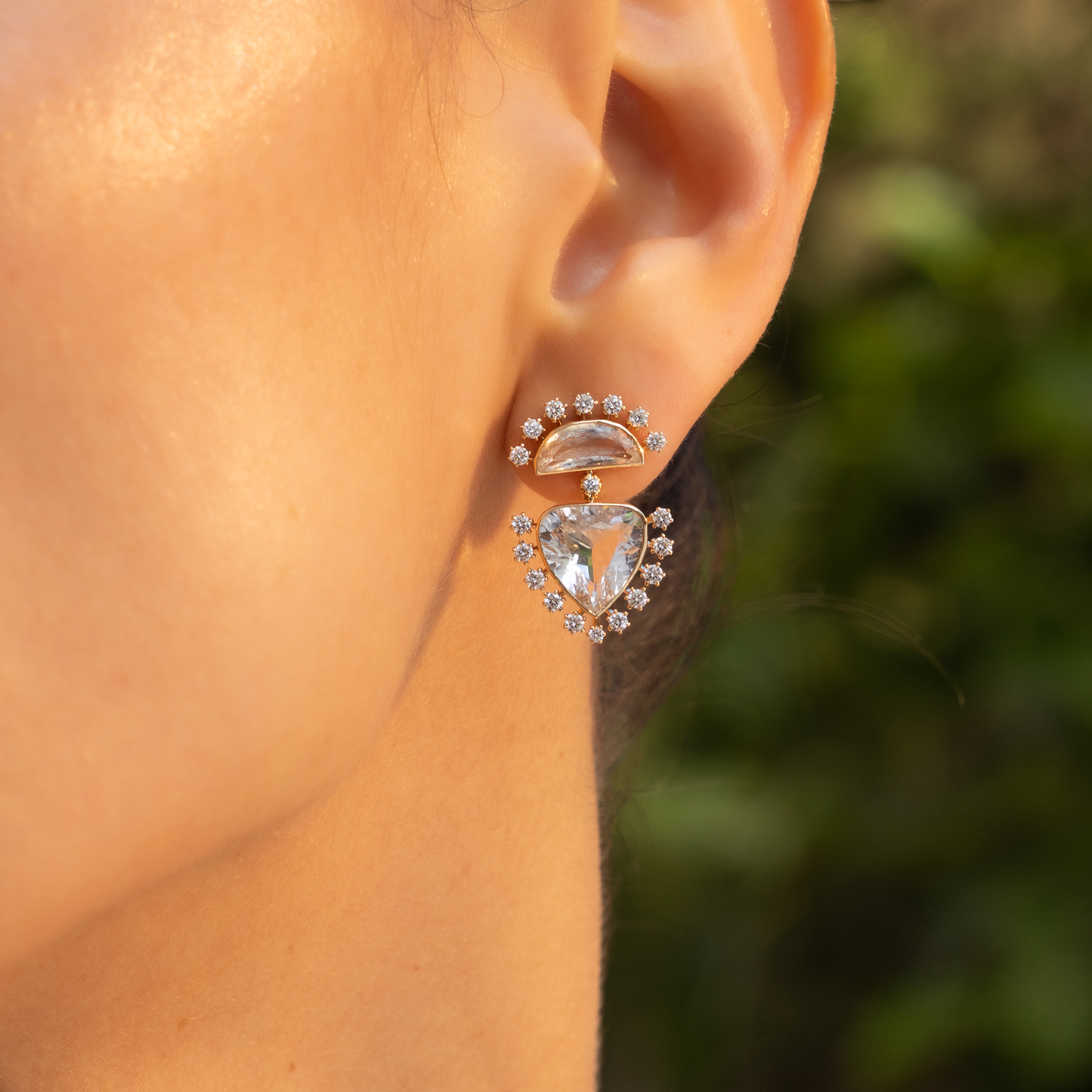 Daystar Diamond Earrings
