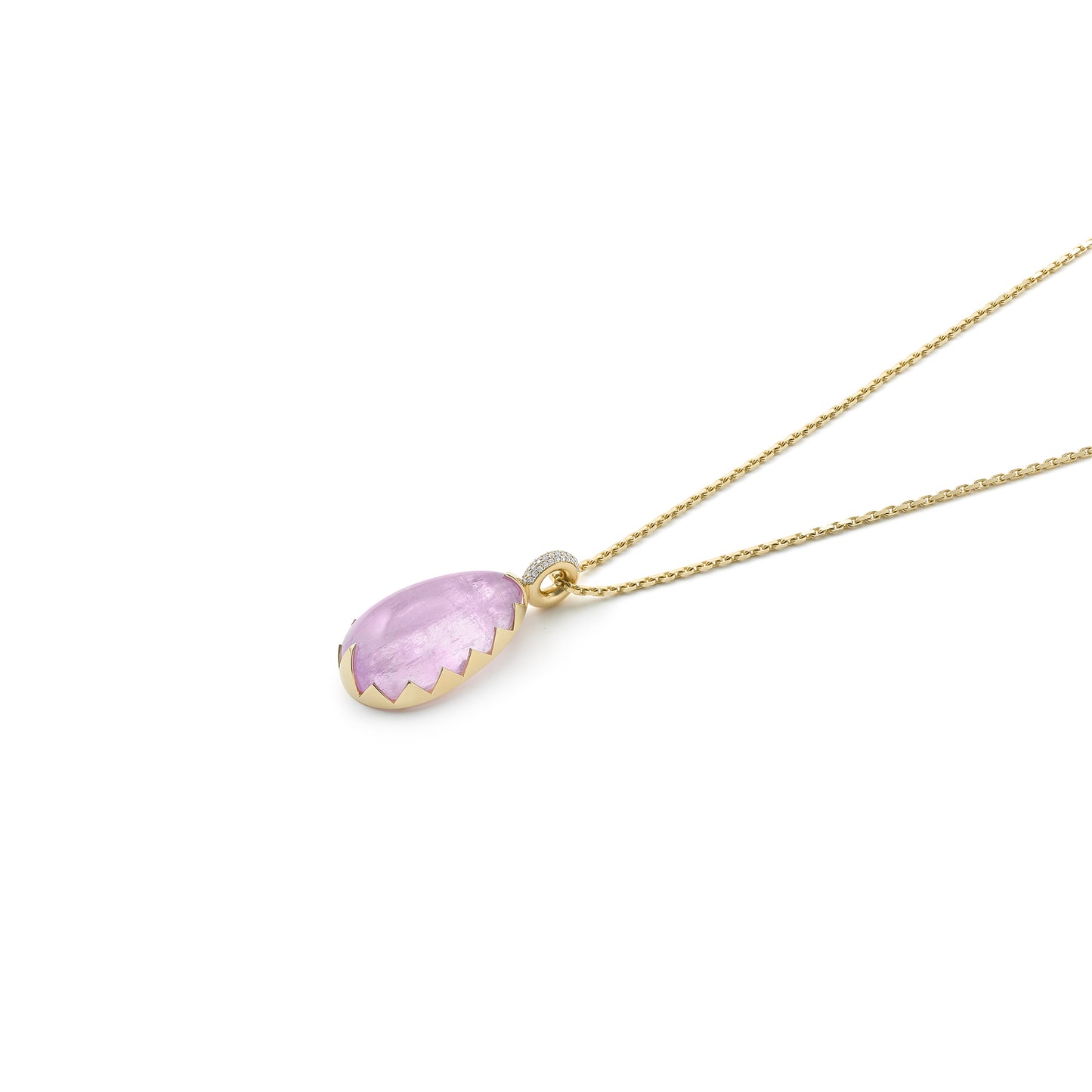 Snap Kunzite Pendant