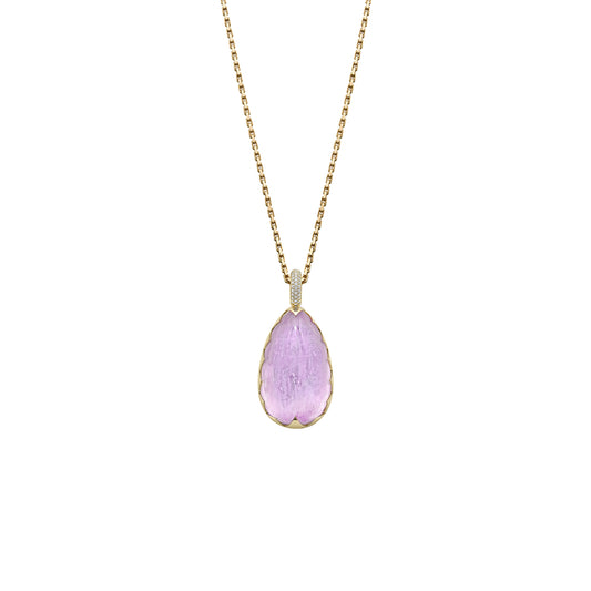 Snap Kunzite Pendant