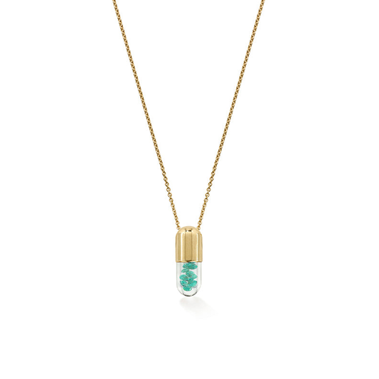 Mini Paraiba 'Elixir of Tranquility' pendant