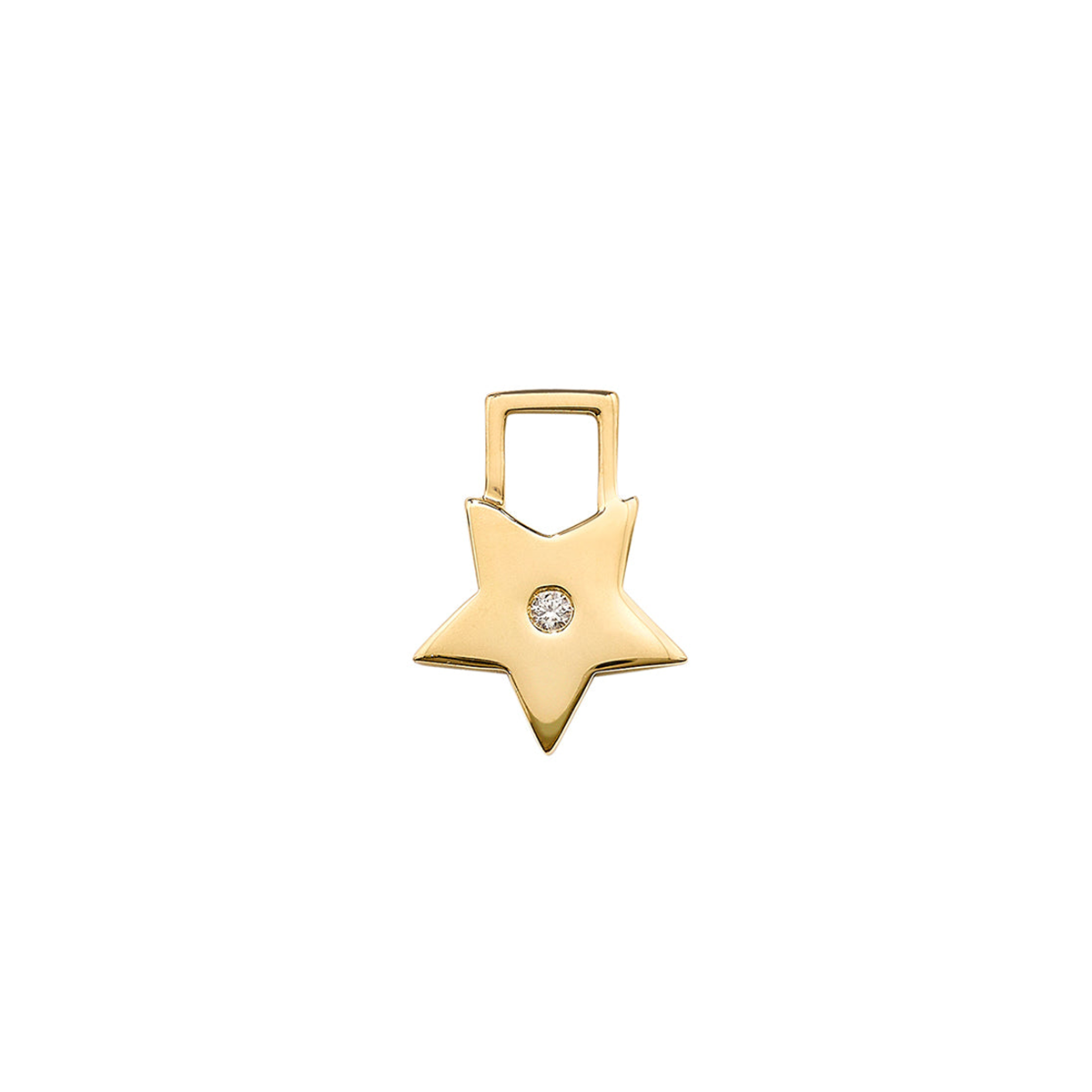 Large Star Diamond EarWish