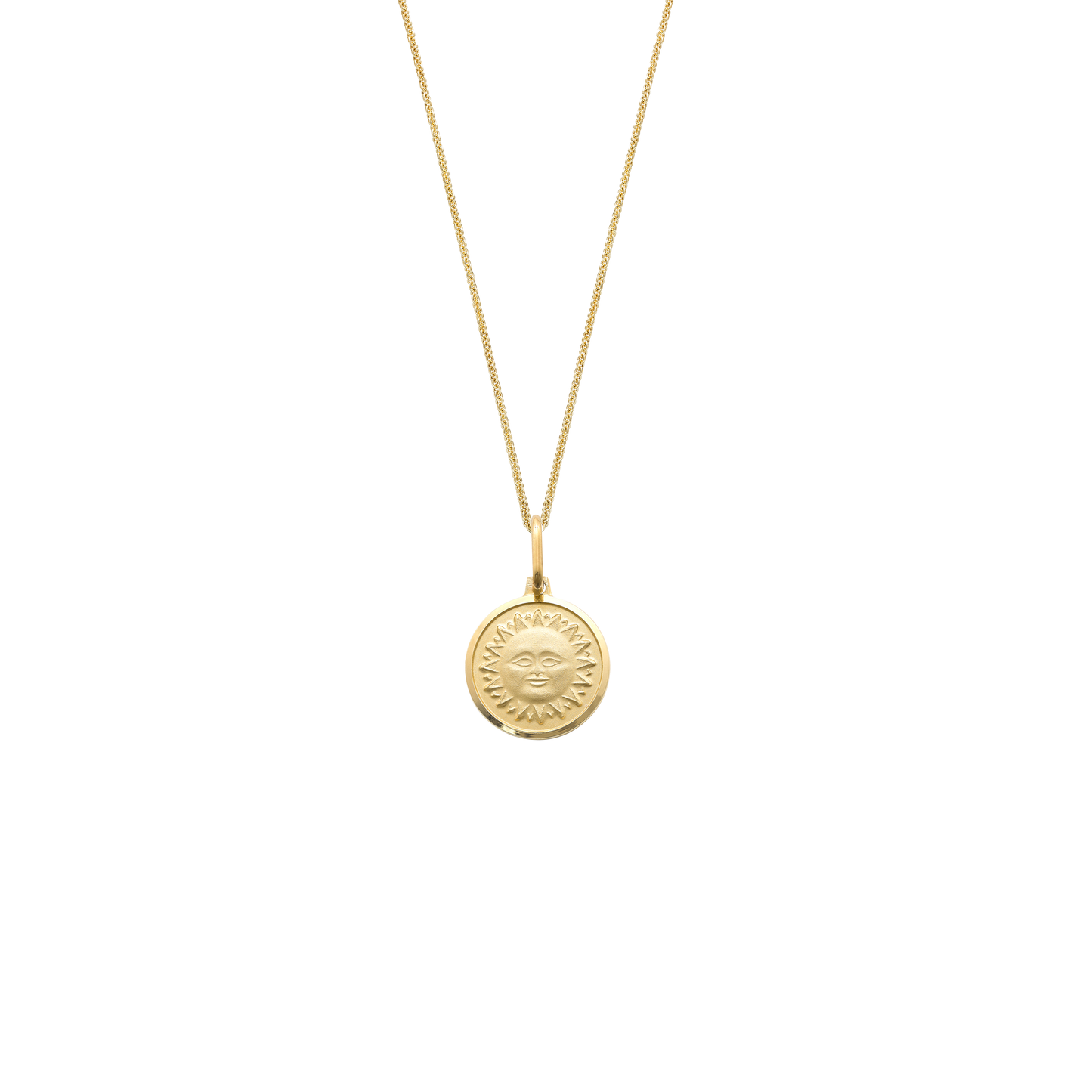 Gold Sun Pendant