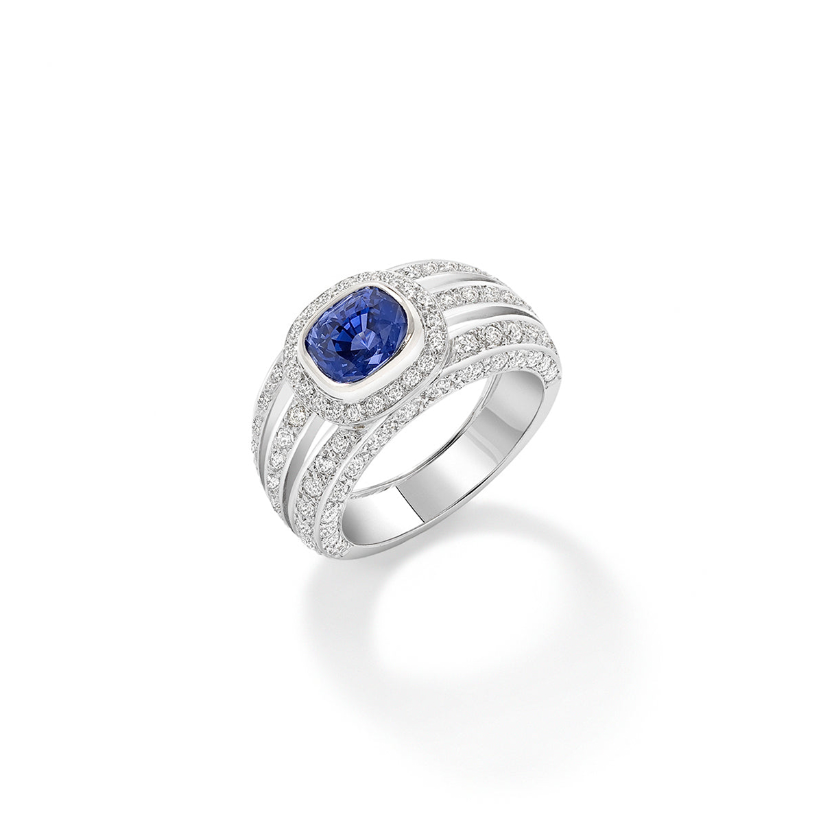 Tron triple band ring