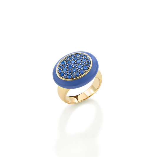 Arena Blue Sapphire Ring
