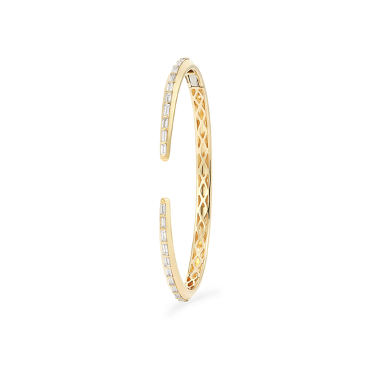 Meteor Diamond Bangle