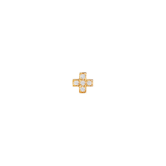 Stud Club Cross Diamond