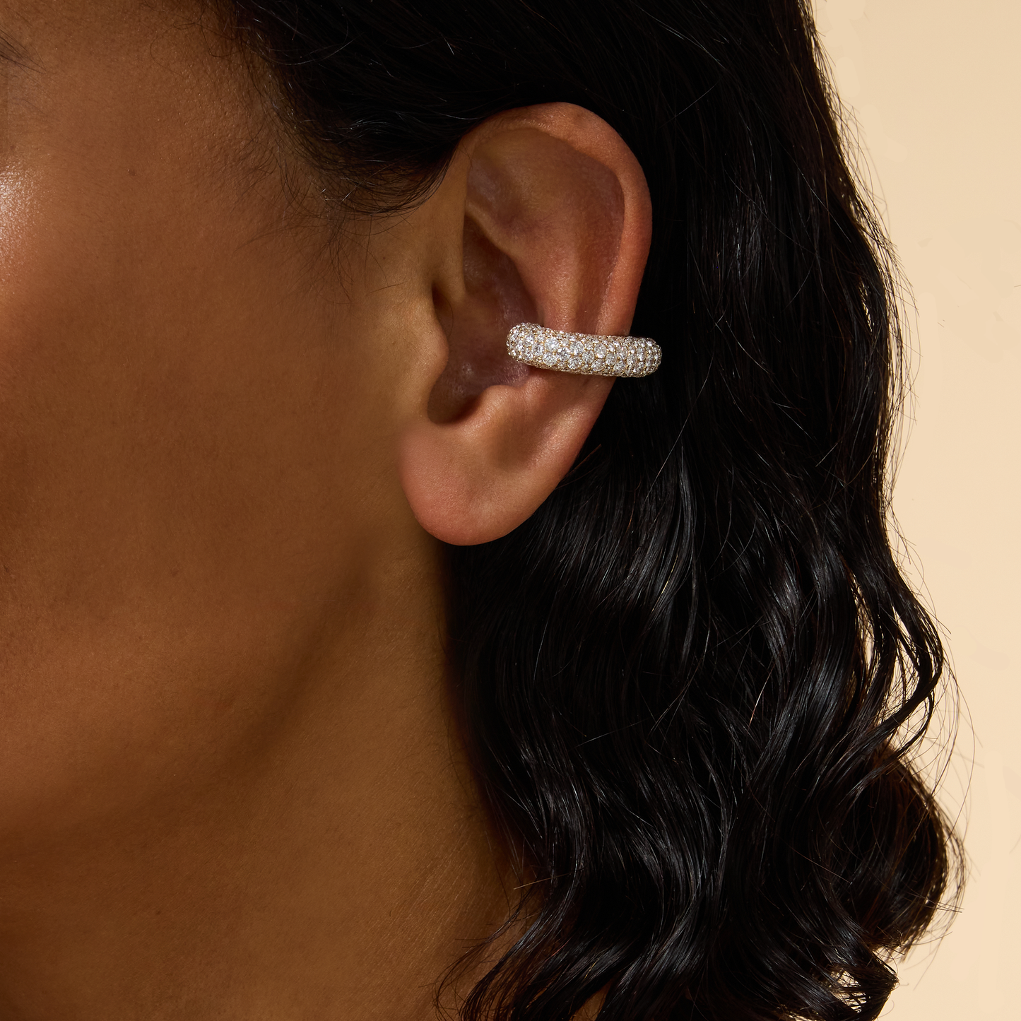 Boudicca Pave Diamond Earcuff