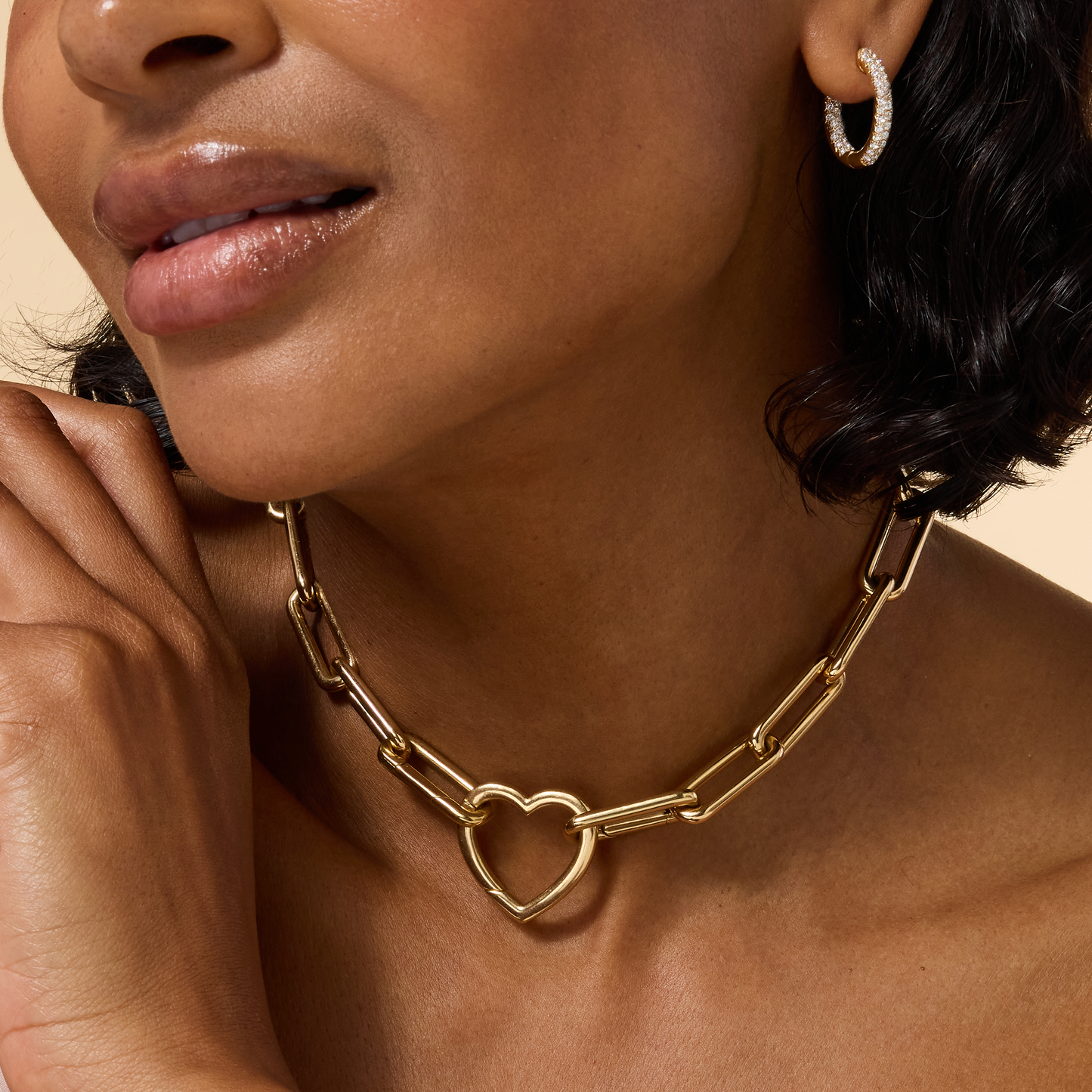 Identity Heart Gold Link