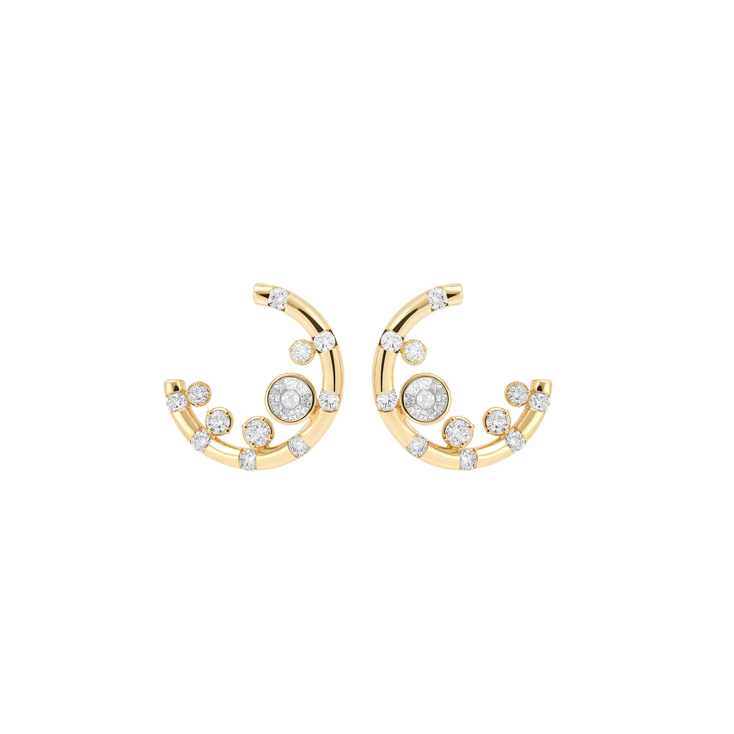 Kinetic Diamond Earrings