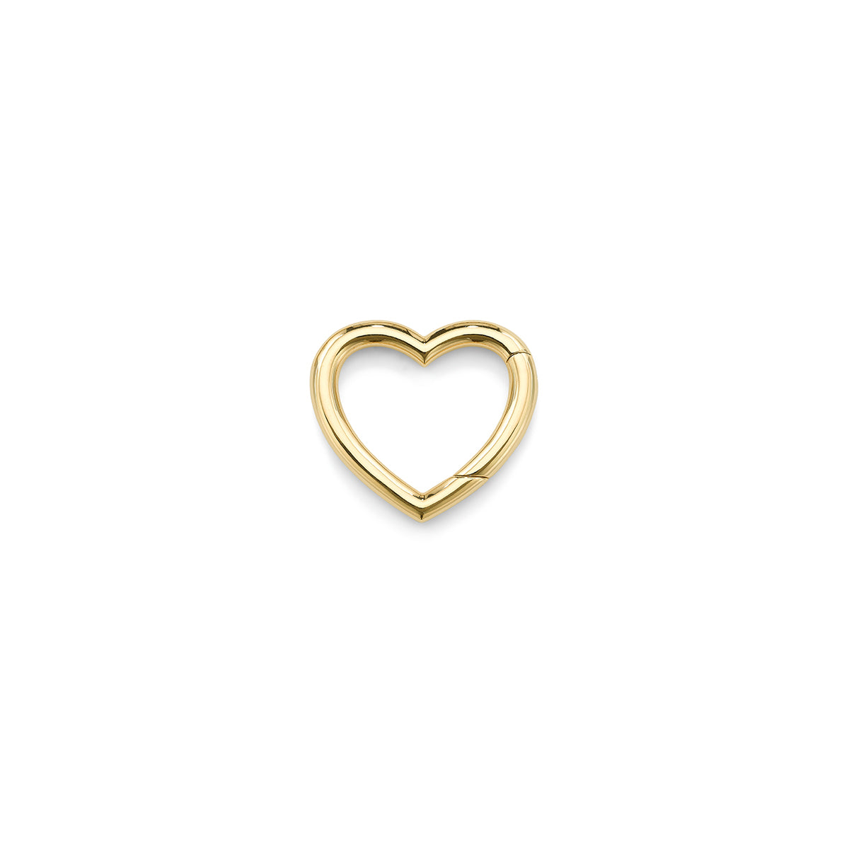 Identity Heart hinged clasp