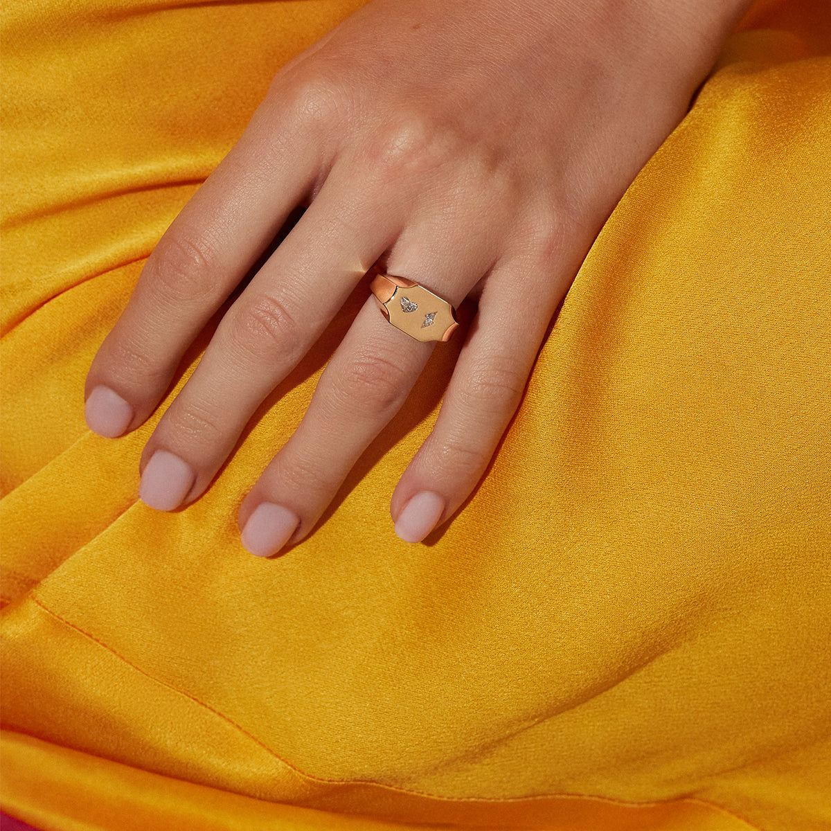Love Struck Signet Ring