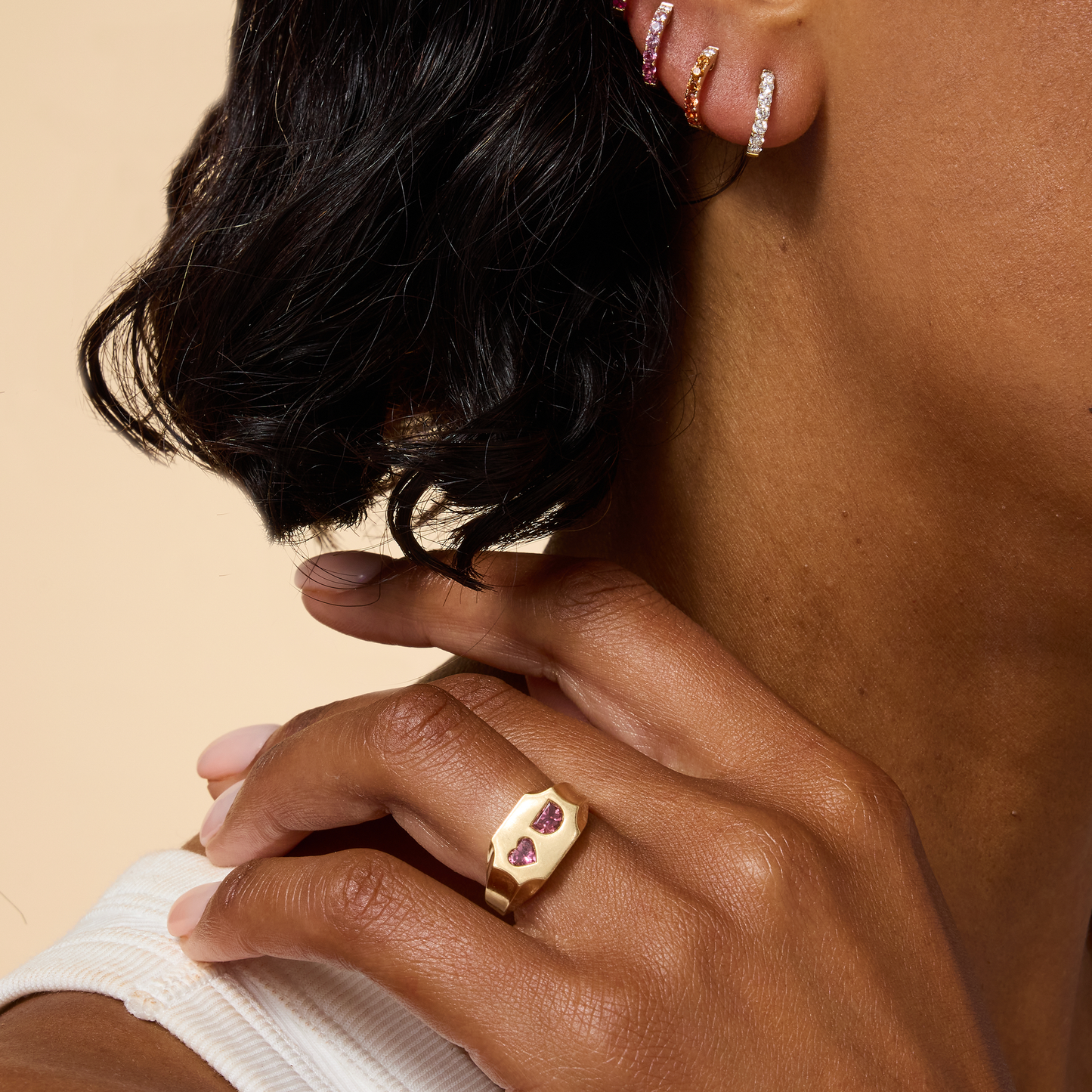 Love U Signet Ring