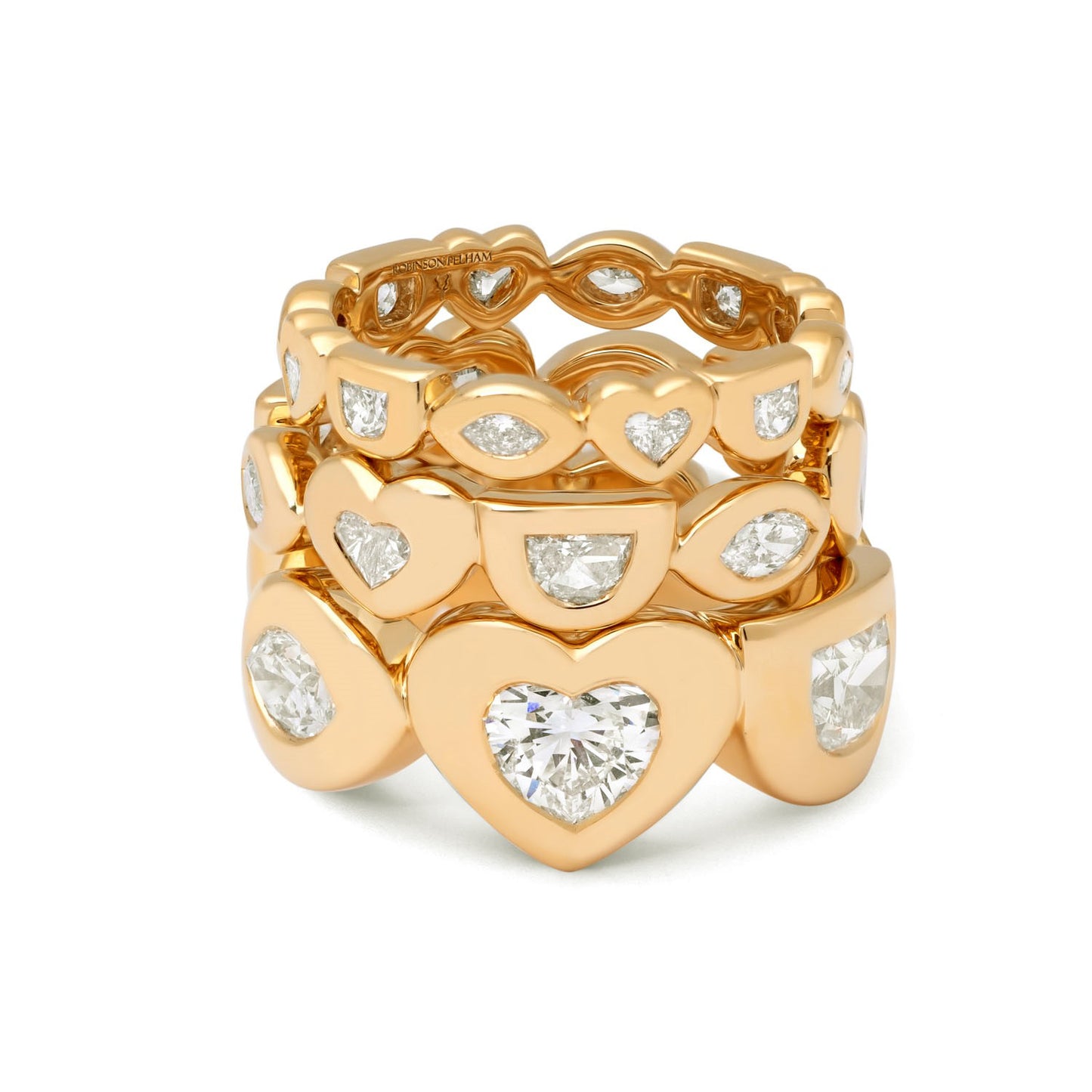 Mini Diamond Eye Love U Ring