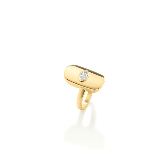 Synchronicity Inner with Marquise Setting Ring
