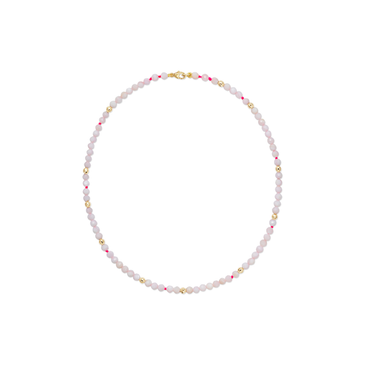 Utopia Blanc Necklace 15”