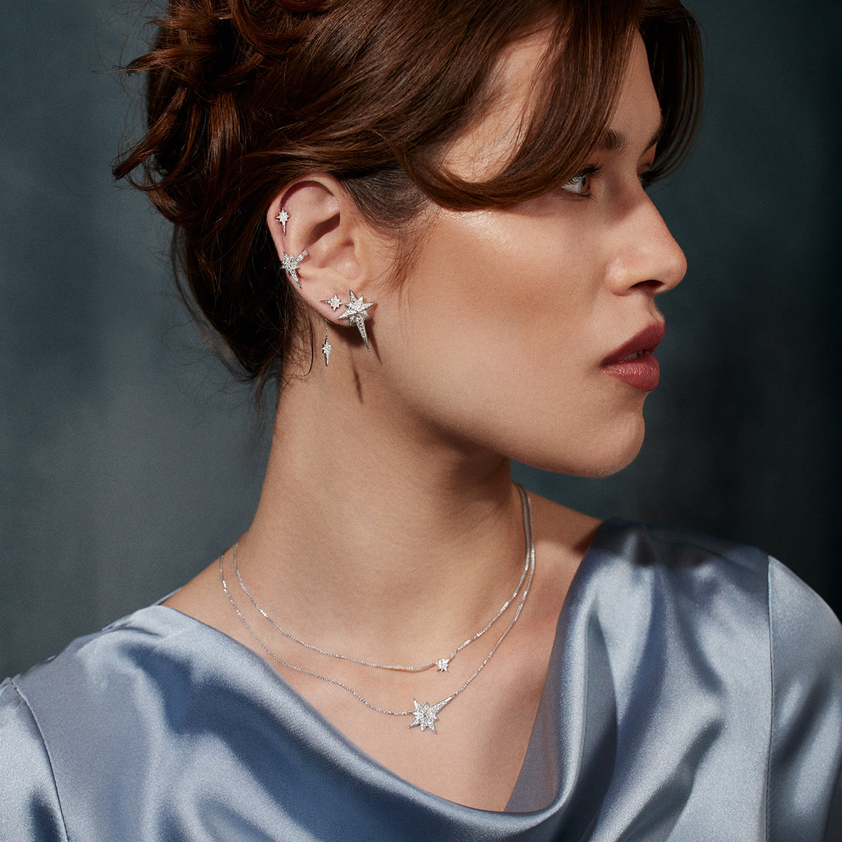 North Star Pendant Yellow Gold