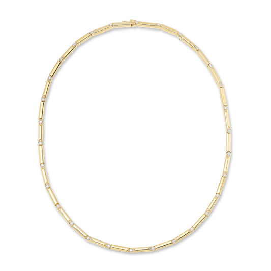 Nirvana Gold Diamond Necklace