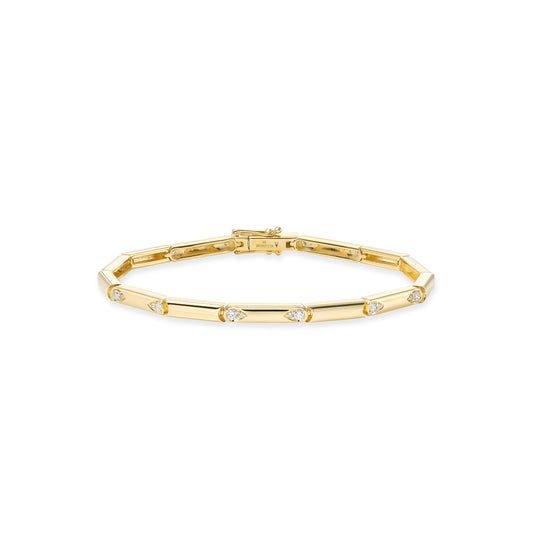 Nirvana Gold Diamond Bracelet