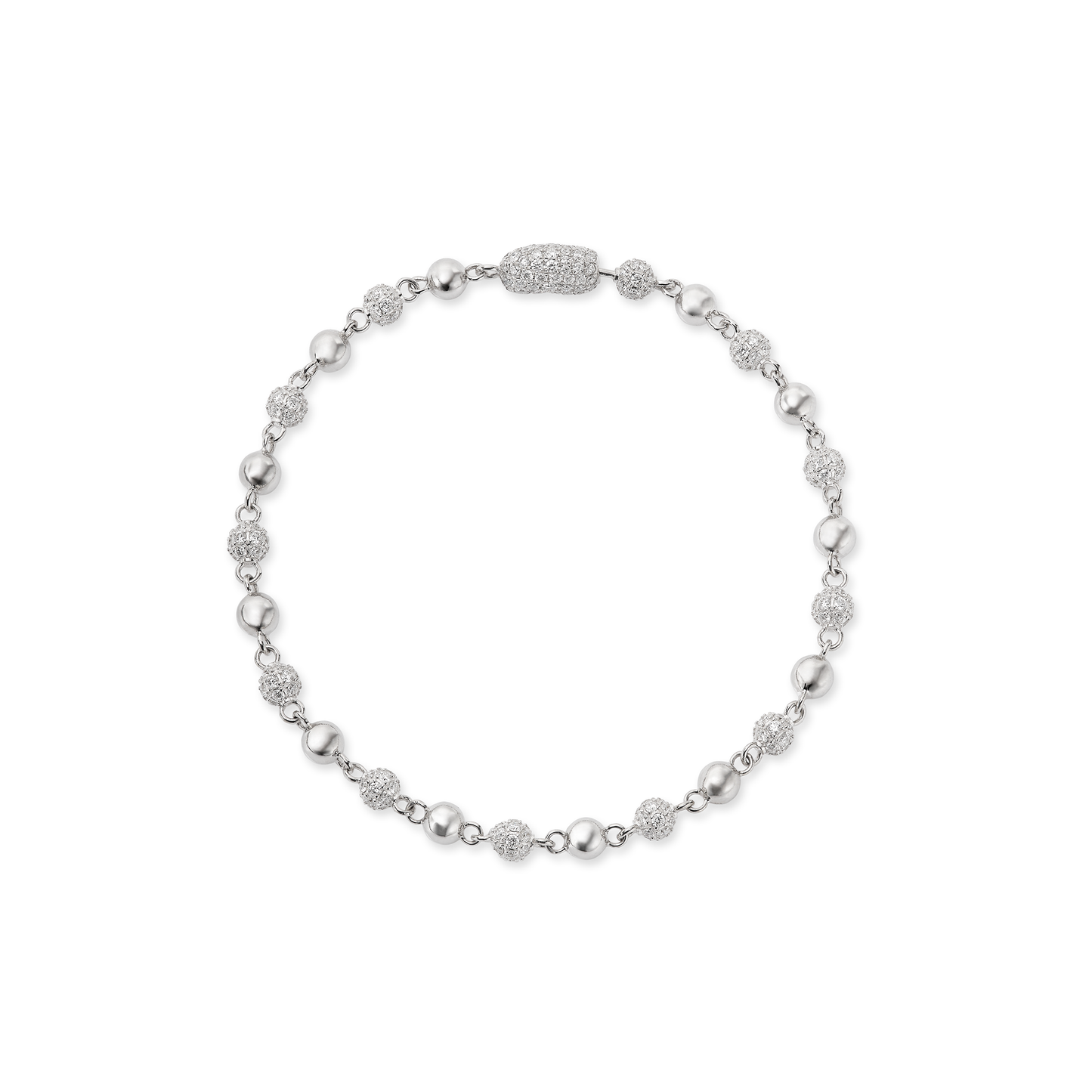 Solstice Diamond Bracelet White Gold