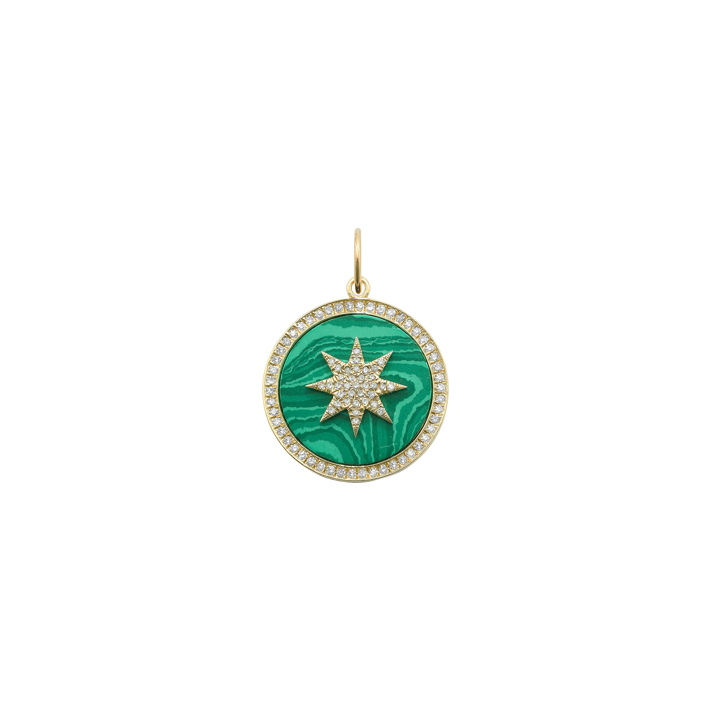 Star Malachite Pendant