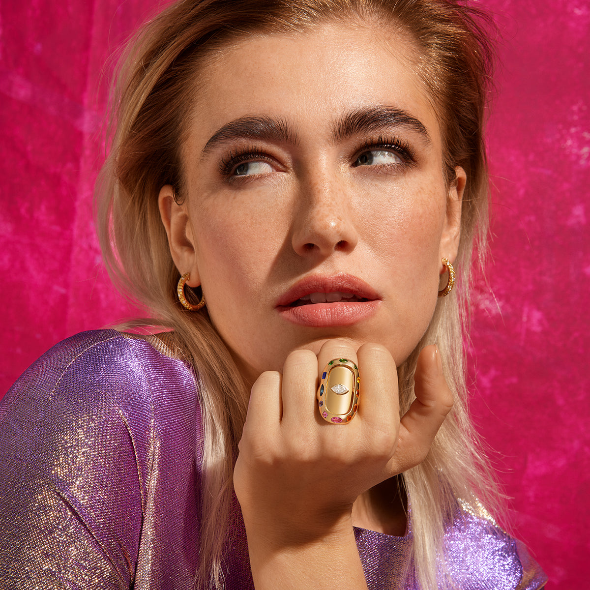 Synchronicity Inner with Marquise Setting Ring