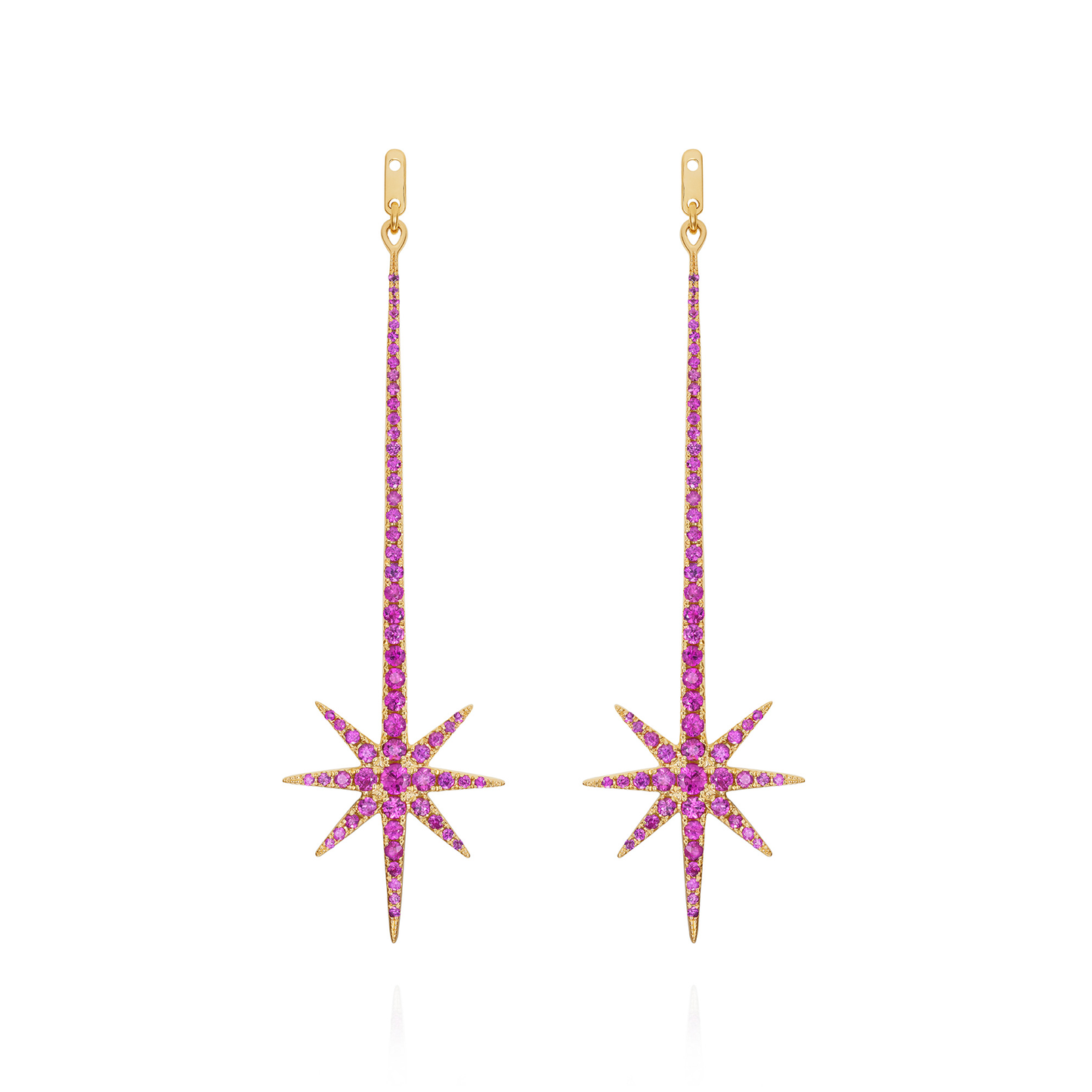Tsar Star Pink Sapphire Drops