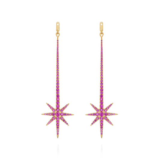 Tsar Star Pink Sapphire Drops