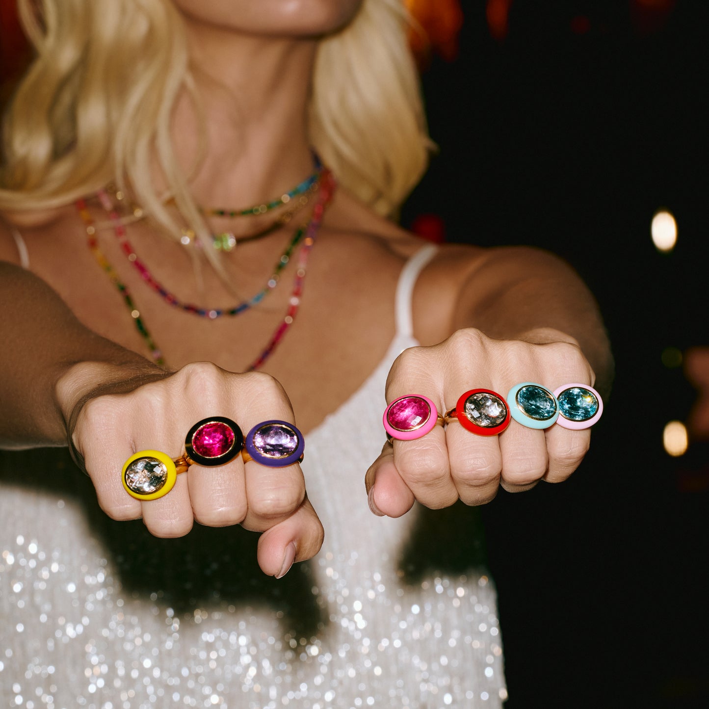 Mid Purple Amethyst Arena Ring