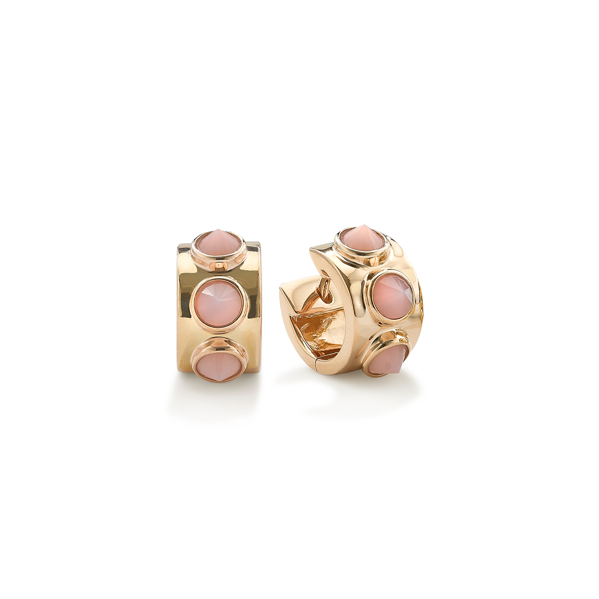 Akida Pink Opal Earrings