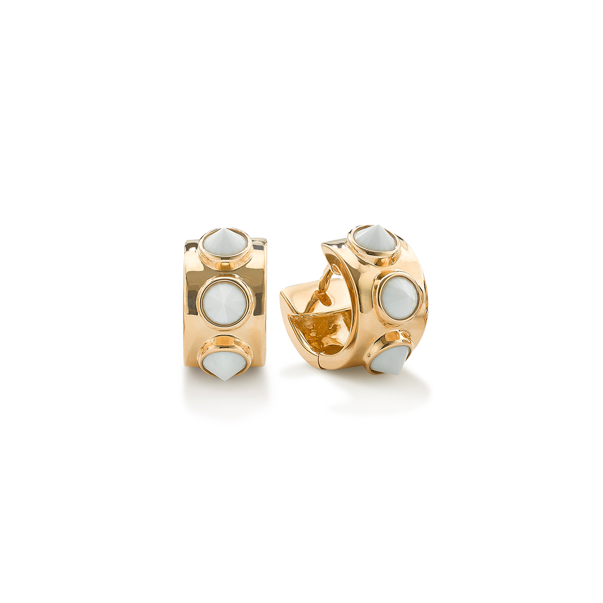 Akida White Onyx Earrings