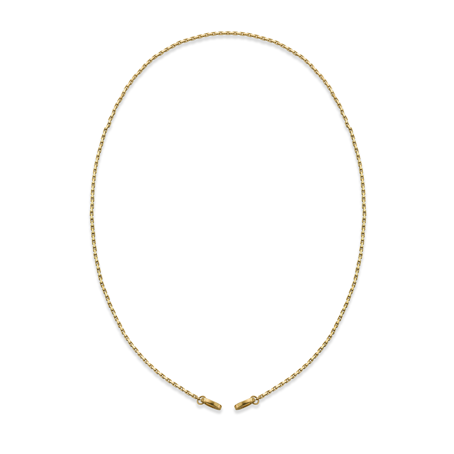 Box Chain with Double Clasps