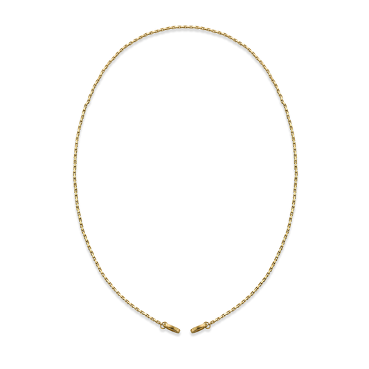 Box Chain with Double Clasps
