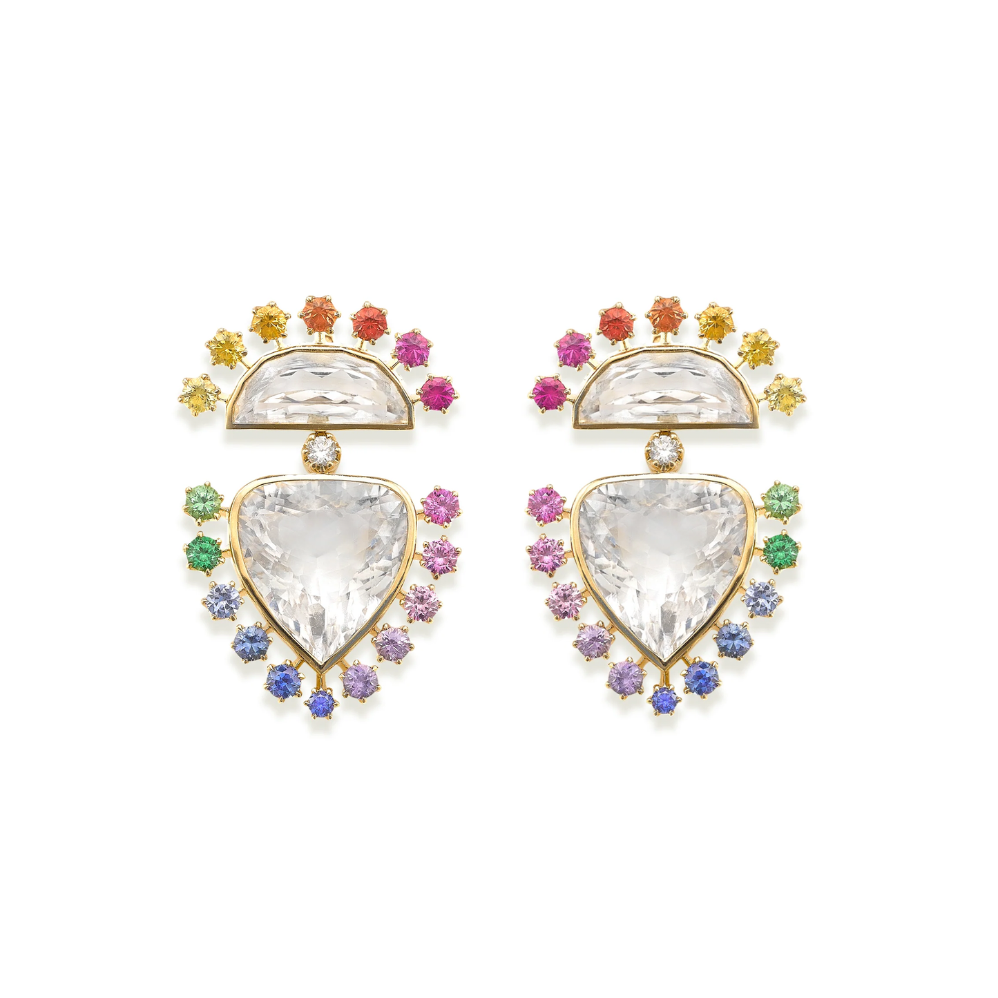 Daystar Rock Crystal Earrings
