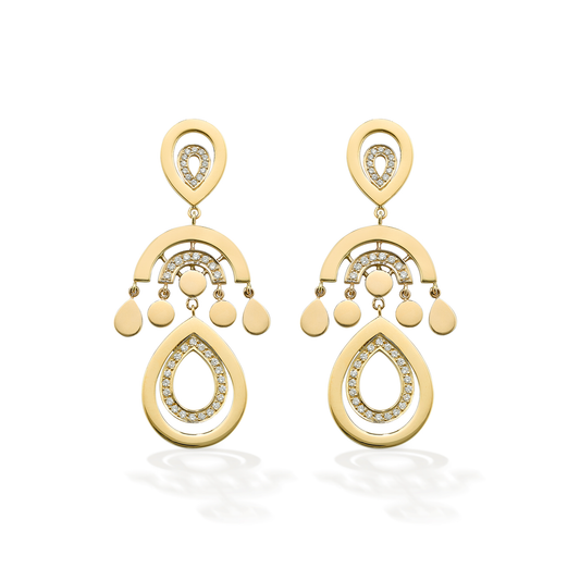 Siren Earrings Diamond