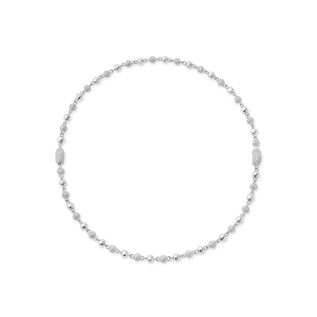 Solstice White Gold Diamond Choker