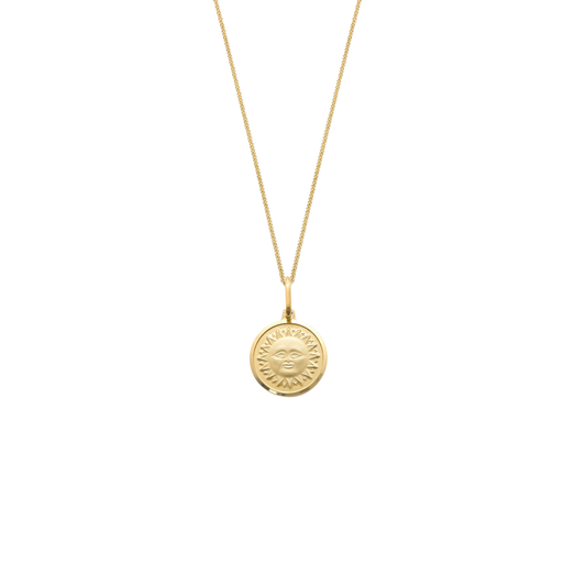 Gold Sun Pendant