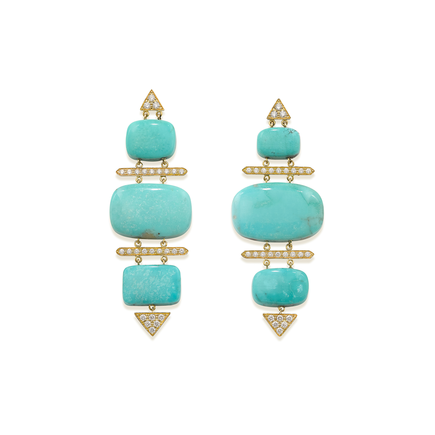 Totem Turquoise Earrings